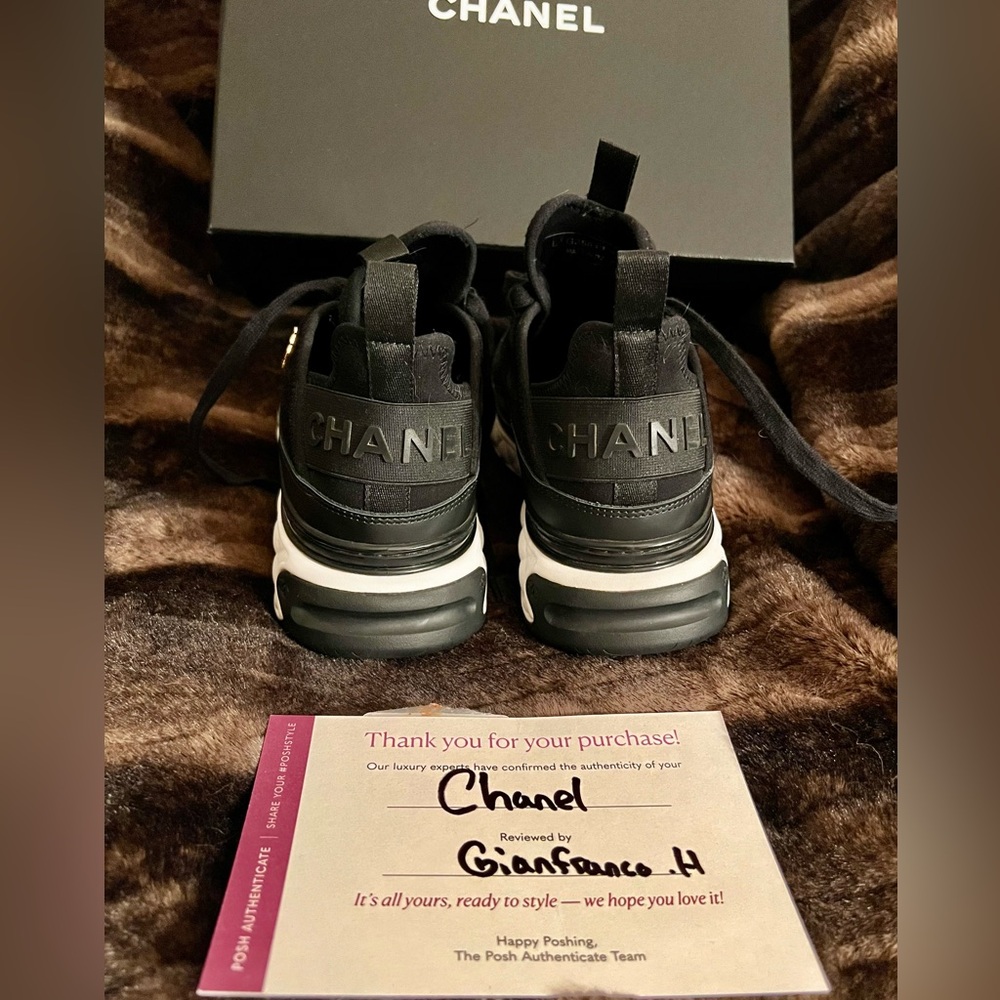 Chanel sneakers, size 38.5 - Picture 13 of 17